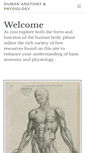 Mobile Screenshot of humananatomyandphysiology.org